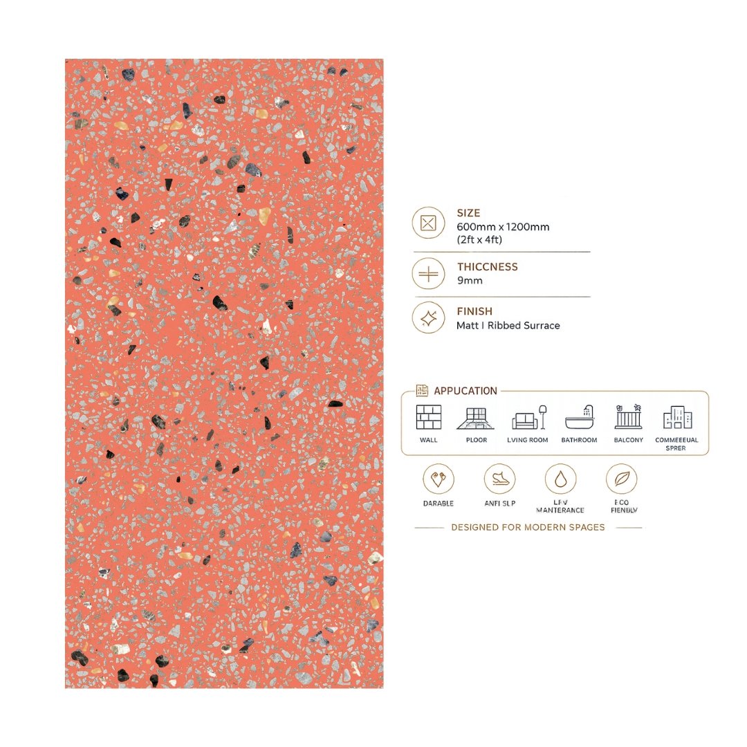 Terrza Rosa Geometrical Balcony / Terrace - My Home Studio